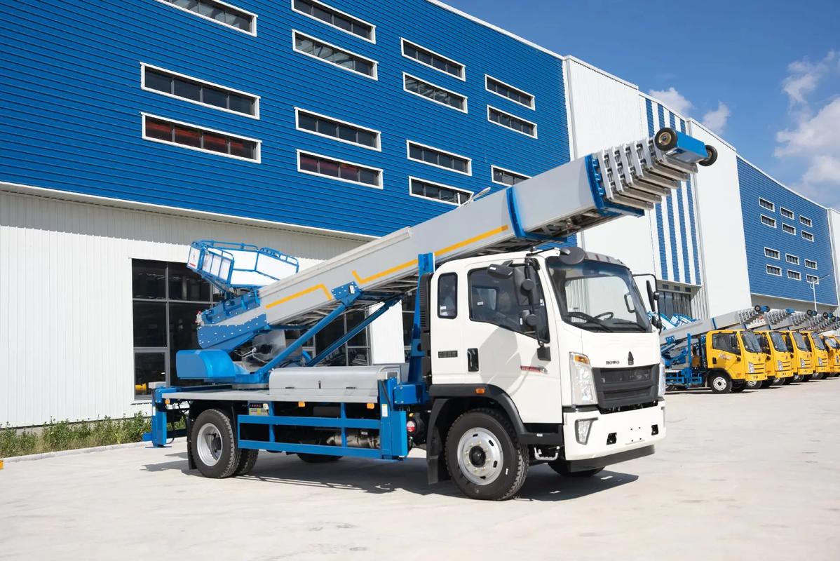 南平出租云梯车高空作业车 建筑垃圾搬运